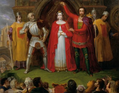 Hochzeit König Alfreds des Großen von England von Sigmund Ferdinand von Perger