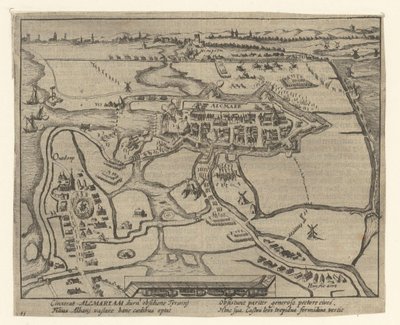 Belagerung von Alkmaar, 1573 von Simon Frisius