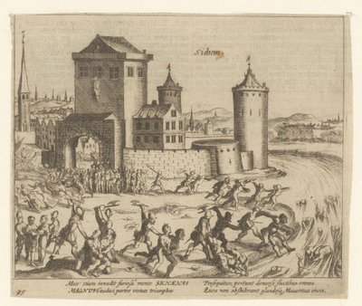 Bestrafung von Zichem, 1578 von Simon Frisius