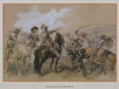 Reiter zur Zeit von Charles I, 1876 von Sir John Gilbert