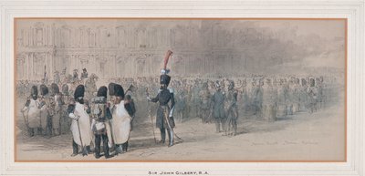 Nationalgarde in den Tuilerien von Sir John Gilbert