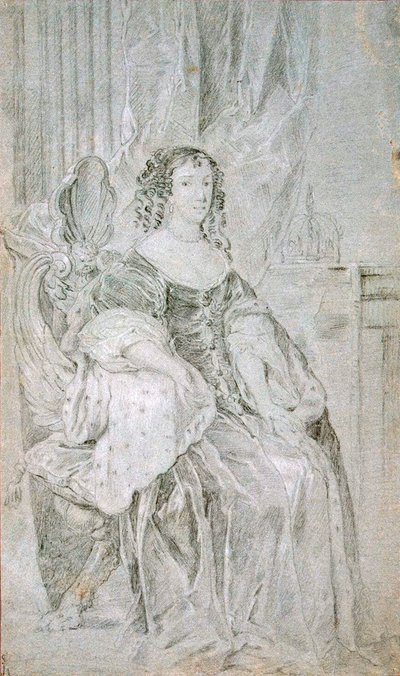 Porträt von Katharina von Braganza von Sir Peter Lely