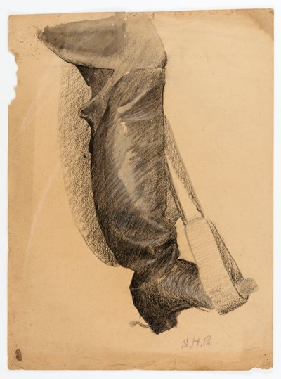 Stiefel, Studie für Reiterstatue von Solon H. Borglum