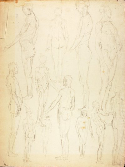Aktdarstellungen von Solon H. Borglum