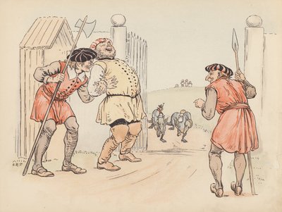 Illustration für Kleine Zwillingsdrachen von S. Rosamond Praeger von Sophia Rosamond Praeger