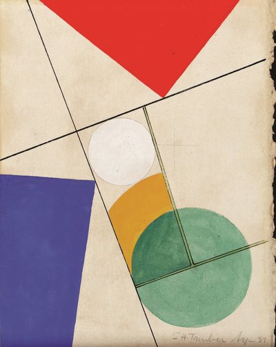 Komposition von Sophie Taeuber-Arp