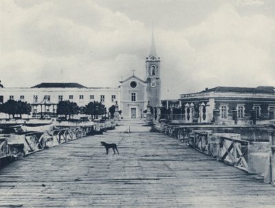 Eine Verbindung zur alten Welt, Mosambik (s/w Foto) von South African Photographer