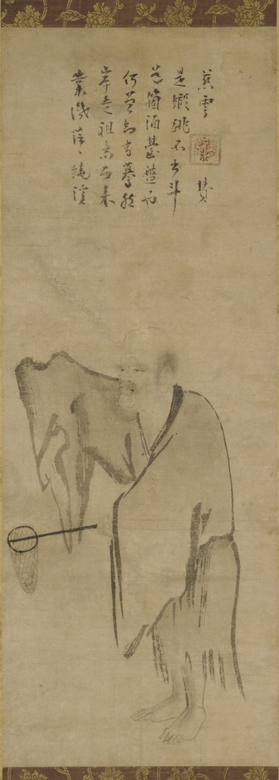 Meister Clam fängt eine Garnele, Mitte des 13. Jahrhunderts von Southern Song Dynasty Chinese School