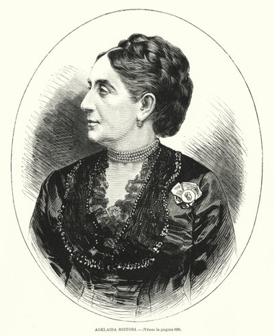 Adelaide Ristori, italienische Schauspielerin von Spanish School