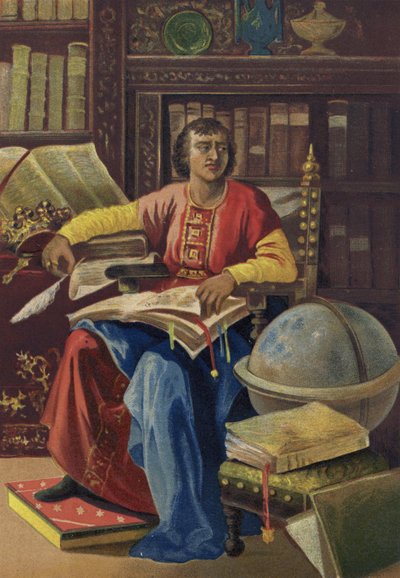 Alfons X., König von Kastilien, León und Galicien von Spanish School