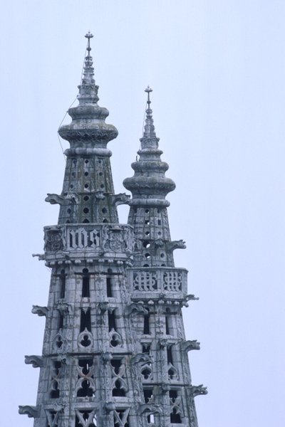 Detail der Glockenturmspitzen von Spanish School