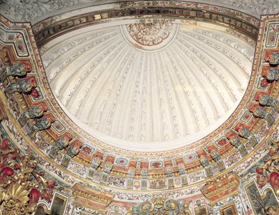 Detail des Gewölbes aus der Kapelle der Jungfrau (Foto) von Spanish School