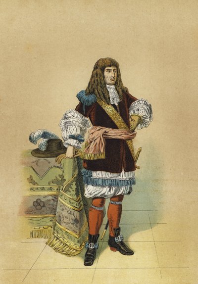 Ludwig XIV., König von Frankreich, 1680 von Spanish School