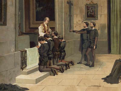 Ignatius von Loyola, Gründer der Jesuiten von Spanish School