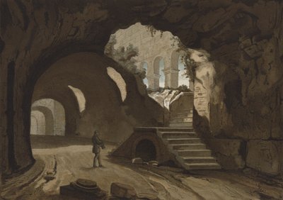 Unterirdische Gänge des Kolosseums, Rom von Spanish School