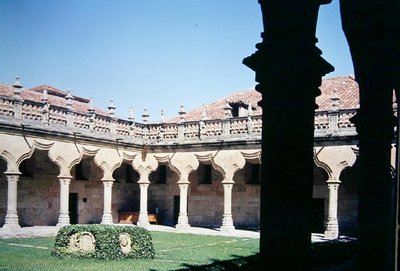 Blick auf den Patio de las Escuelas Menores von Spanish School