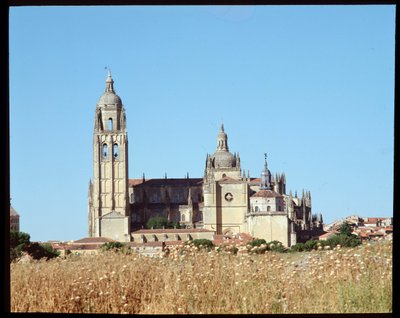 Ansicht der Kathedrale von Spanish School