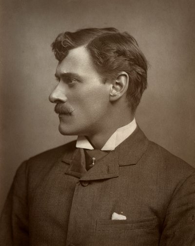 Frederick Leslie, britischer Schauspieler, Sänger, Komiker und Dramatiker, 1884 von St James