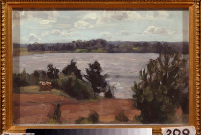 Am Ufer des Sees von Stanislav Joulianovitch Joukovski