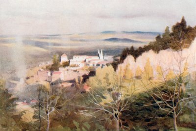 Cintra von den Hügeln. Winter von Stanley Inchbold
