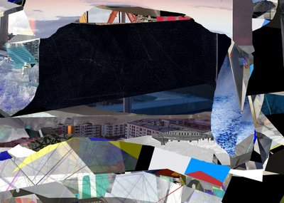 Abstrakte Stadtschichten von Stefan Fransson