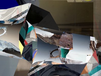 Fragmentierte Landschaft Abstrakt von Stefan Fransson
