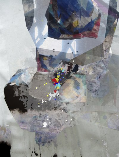 Moderne Abstrakte Collage von Stefan Fransson