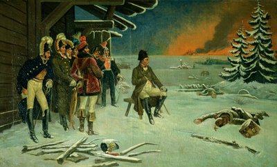 Napoleon bei Maly Jaroslawetz von Stefan Vladislavovich Bakalowicz