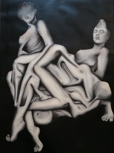 Surreal verschlungene Figuren von Stefano Mazzolini