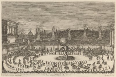 Einzug des Prinzen der Toskana, 1661 von Stefano della Bella