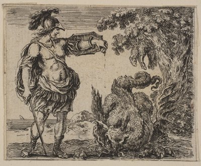 Jason, aus dem Spiel der Mythologie von Stefano della Bella