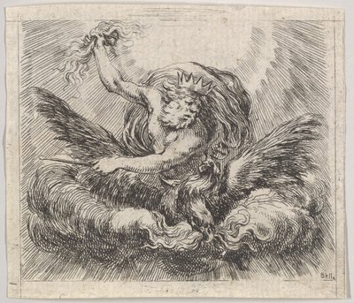 Jupiter, aus Spiel der Mythologie von Stefano della Bella