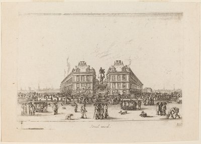 Place Dauphine von Stefano della Bella