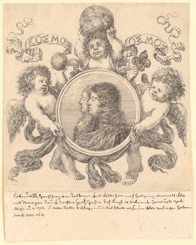 Porträt des Prinzen Cosimo III. de