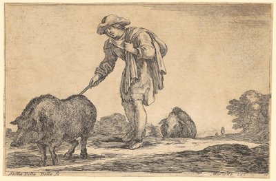 Schweinehirt von Stefano della Bella