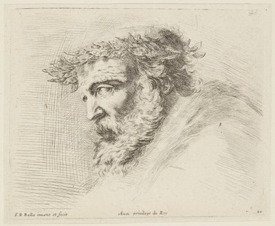 Studie (I principii del disegno, 20) von Stefano della Bella