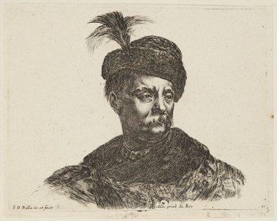Studie (I principii del disegno, 21) von Stefano della Bella