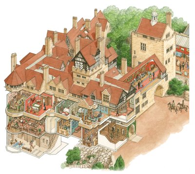 Cragside House, Northumberland, ca. 1872-1900 von Stephen Conlin