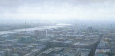 Regnerische Londoner Stadtansicht von Steve Mitchell