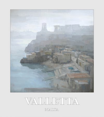 Valletta Hafenblick von Steve Mitchell