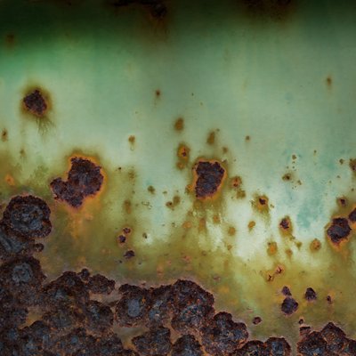 Verwitterte grüne Metallpatina von Studio Meikle