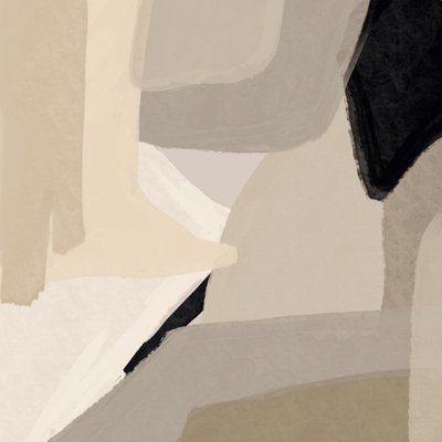 Abstrakte neutrale Formen von Studio Palette