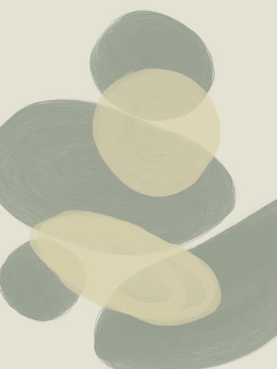 Sanfter abstrakter Fluss von Studio Palette