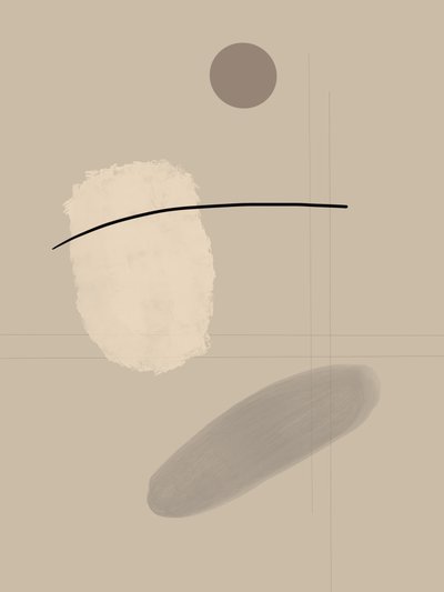 Moderne abstrakte Formen von Studio Palette