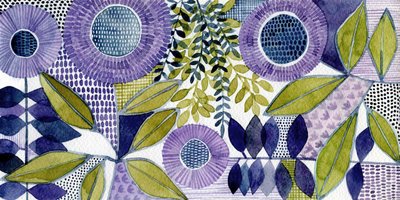 Lebendige Blumenmuster von Susan Black