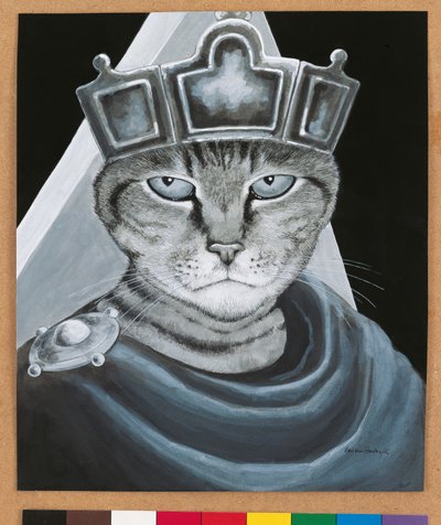Illustration aus Cats Galore! A Compendium of Cultured Cats (veröff. 2015) von Susan Herbert