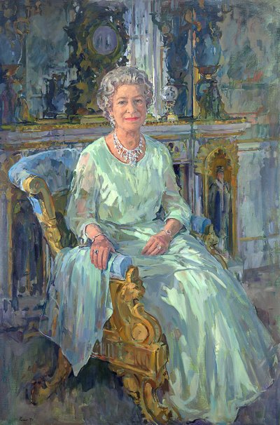 Ihre Majestät die Königin, 1996 von Susan Ryder