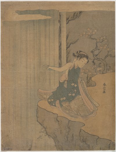 Parodie auf die Legende von Kyoyu und Sofu von Suzuki Harunobu