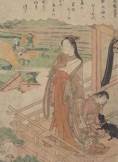 Sympathie, ca. 1768 von Suzuki Harunobu
