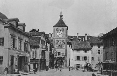Altes Stadttor in Liestal, Basel-Landschaft von Swiss Photographer